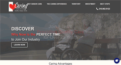 Desktop Screenshot of caringfranchise.com